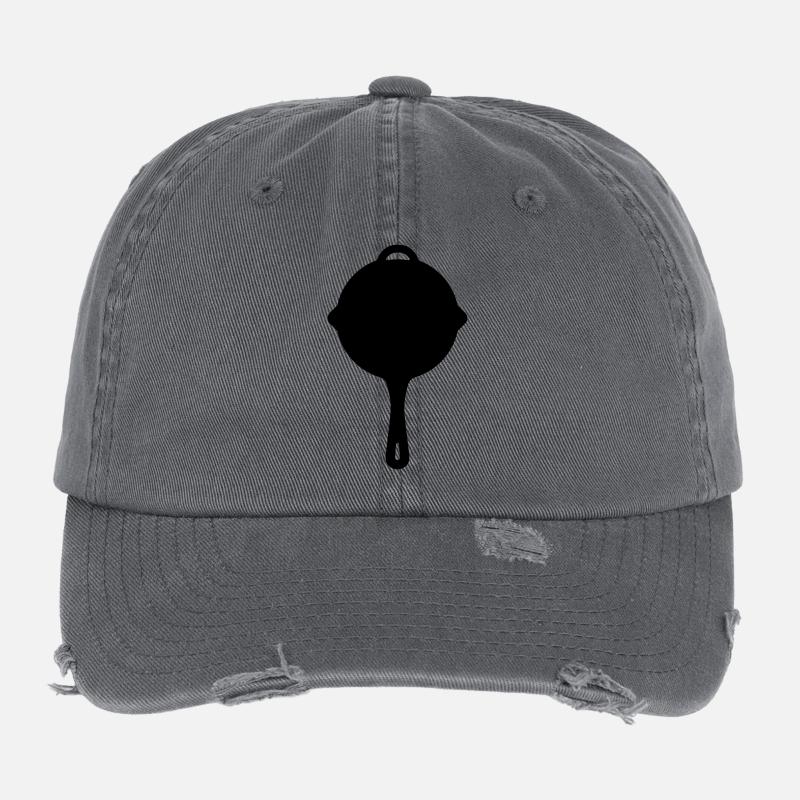 Skillet Flexfit Vintage Destroyed Cap