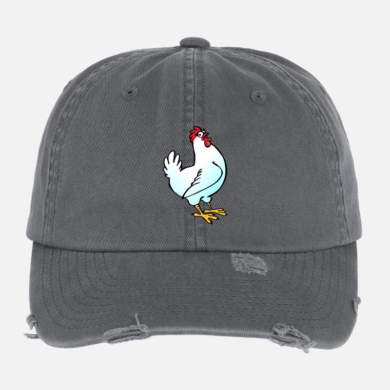 Poule Casquette vintage effet usé Flexfit
