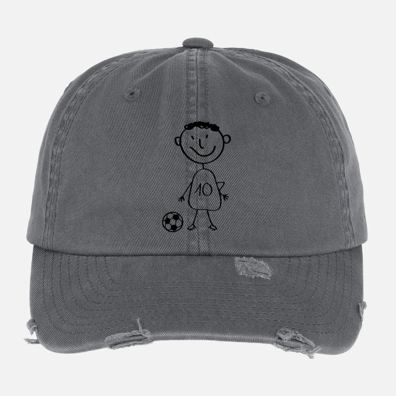 fussballer Casquette vintage effet usé Flexfit