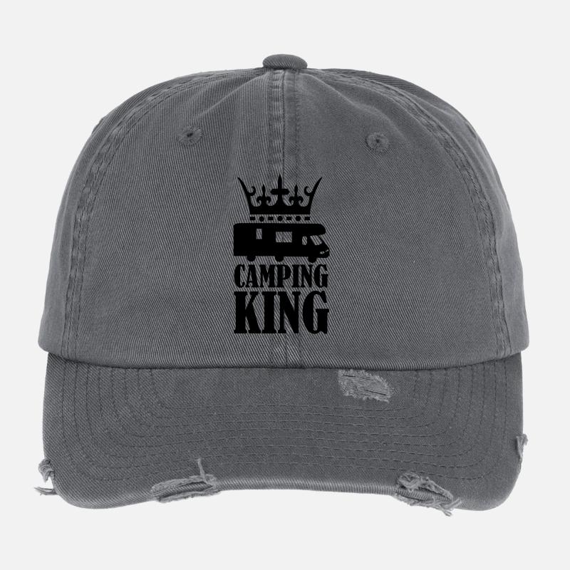 camping_king_01 Casquette vintage effet usé Flexfit