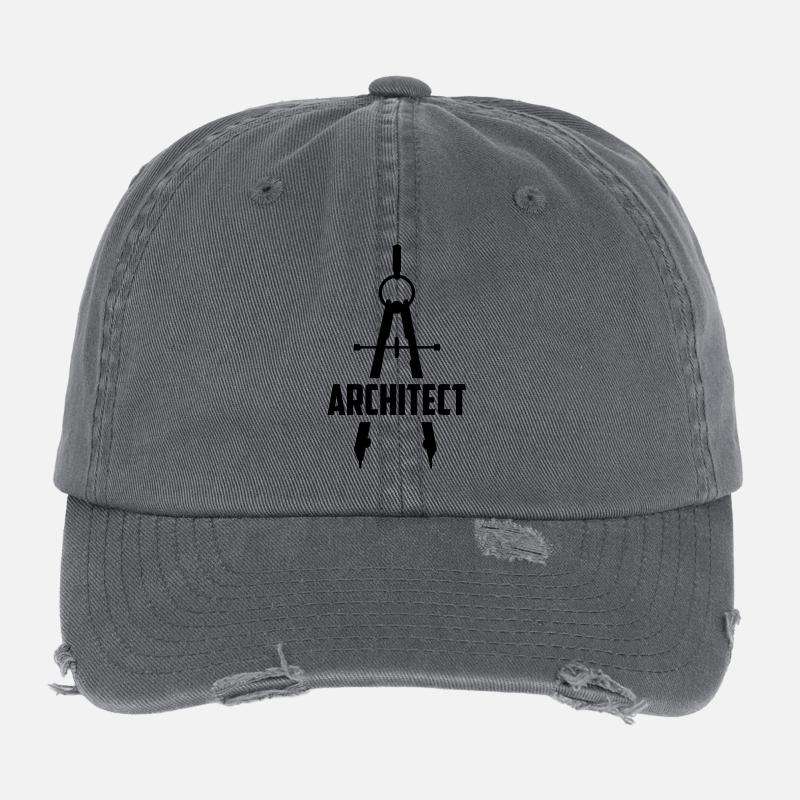architect Flexfit Vintage Destroyed Cap