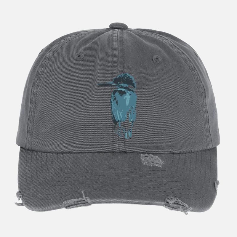 HGWild - Eisvogel Flexfit Vintage Destroyed Cap