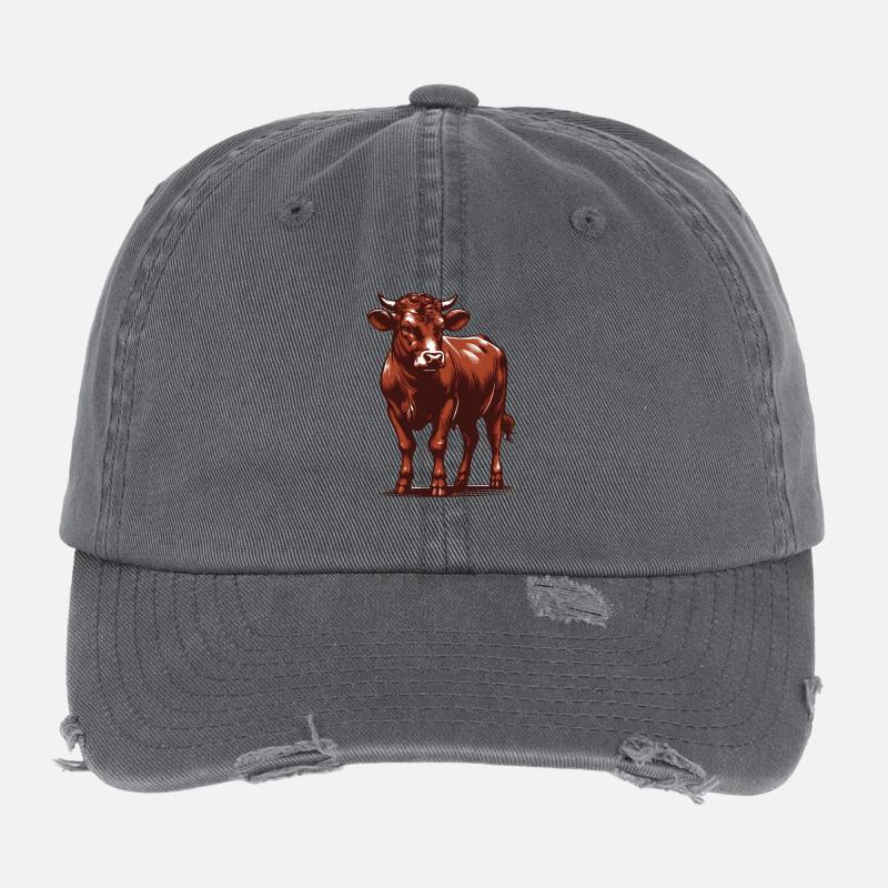 Cattle Flexfit Vintage Destroyed Cap