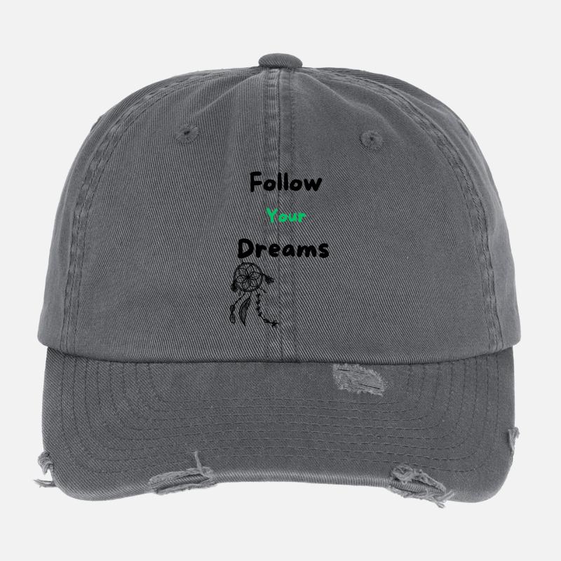 Follow your Dreams Flexfit Vintage Destroyed Cap