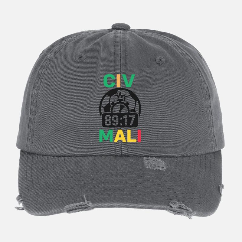 CIV vs Mali – 89:17 Too Late Flexfit Vintage Destroyed Cap