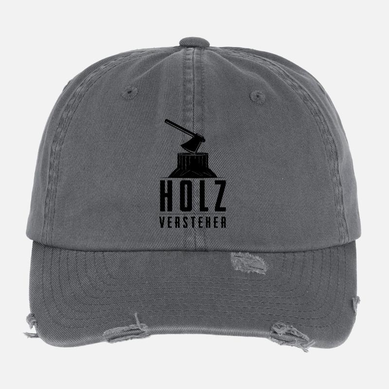 lumberjack Flexfit Vintage Destroyed Cap
