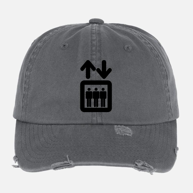 ascenseur Casquette vintage effet usé Flexfit