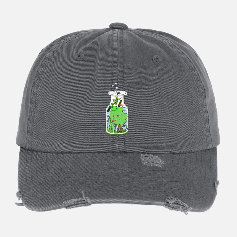 Nature Bottle Flexfit Vintage Destroyed Cap