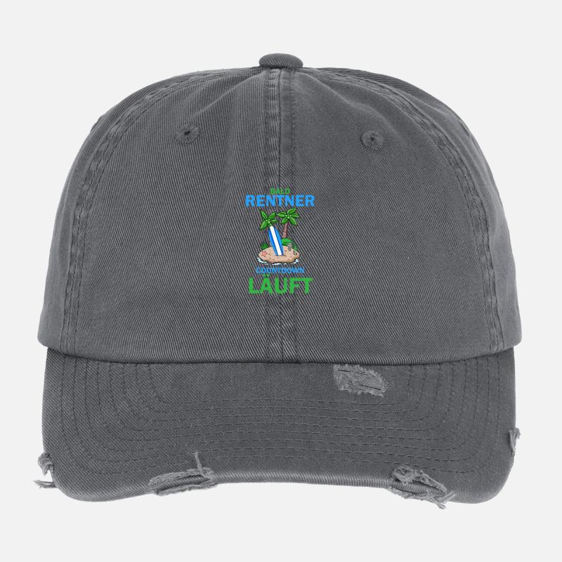 Bald Rentner Flexfit Vintage Destroyed Cap