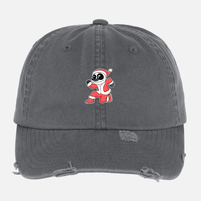 Panda de Noël Casquette vintage effet usé Flexfit