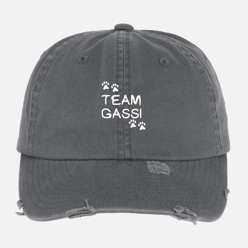 team gassi 01 Flexfit Vintage Destroyed Cap