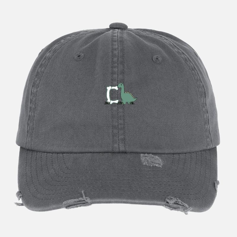 Letter C Flexfit Vintage Destroyed Cap