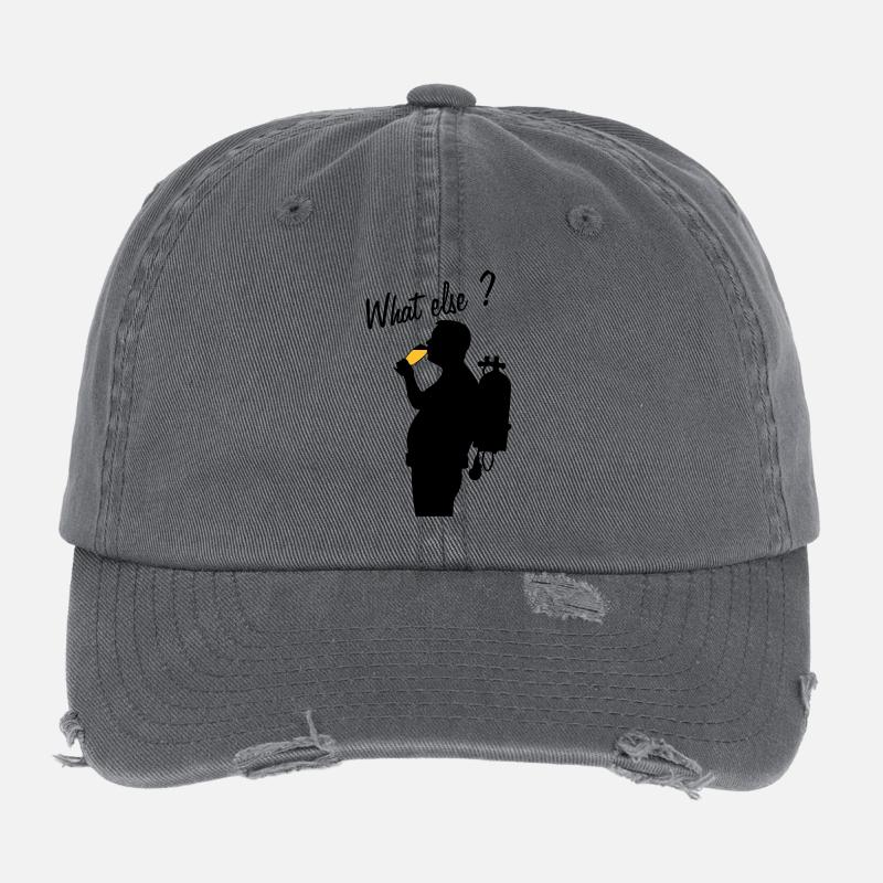 Tauchen und Bier! Was sonst? Flexfit Vintage Destroyed Cap