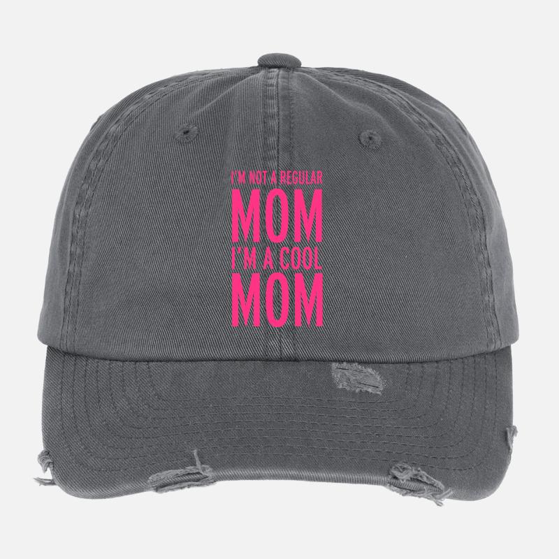 Cool Mom Flexfit Vintage Destroyed Cap