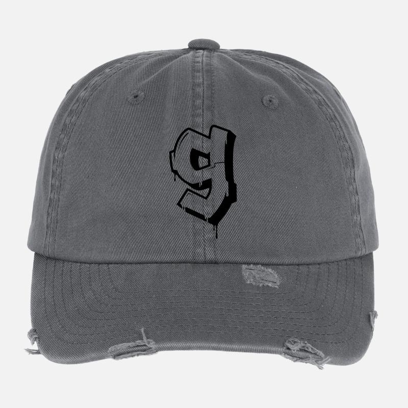 Graffiti 9 Flexfit Vintage Destroyed Cap