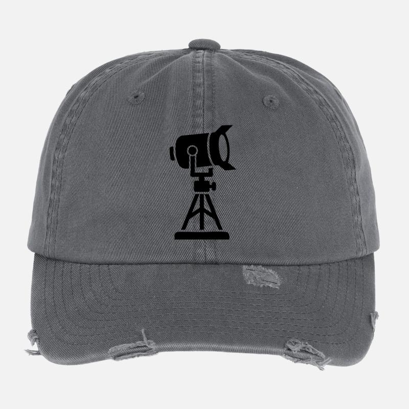 Scheinwerfer Flexfit Vintage Destroyed Cap