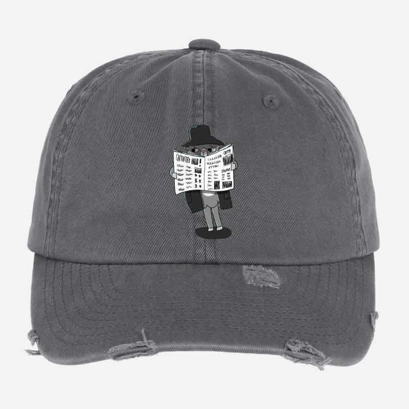 Llama Sous couverture Casquette vintage effet usé Flexfit