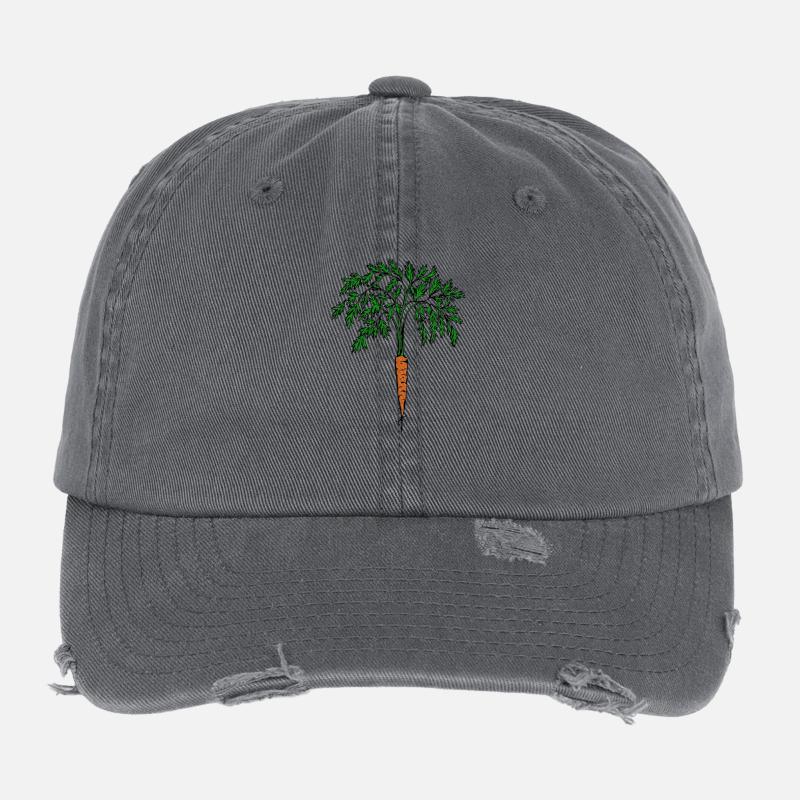 carrot Flexfit Vintage Destroyed Cap