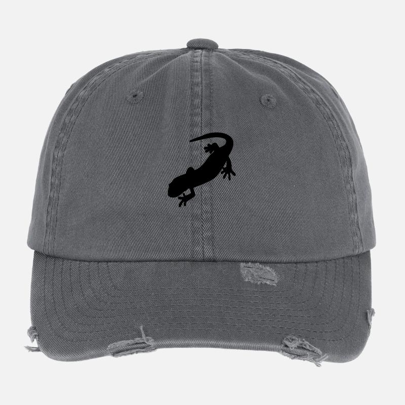 salamander Flexfit Vintage Destroyed Cap