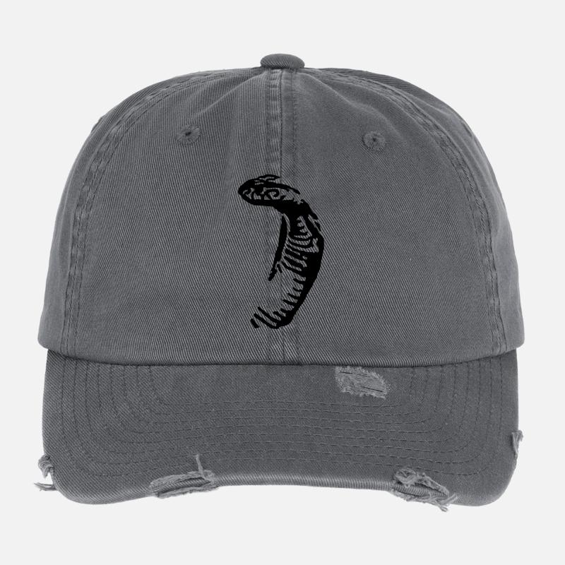 Motiv: On Color Kobra Flexfit Vintage Destroyed Cap