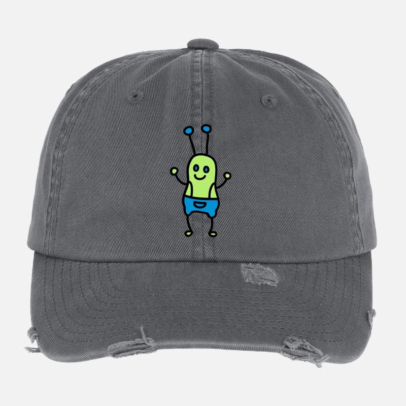 Süß Insekt / Alien 3 Flexfit Vintage Destroyed Cap