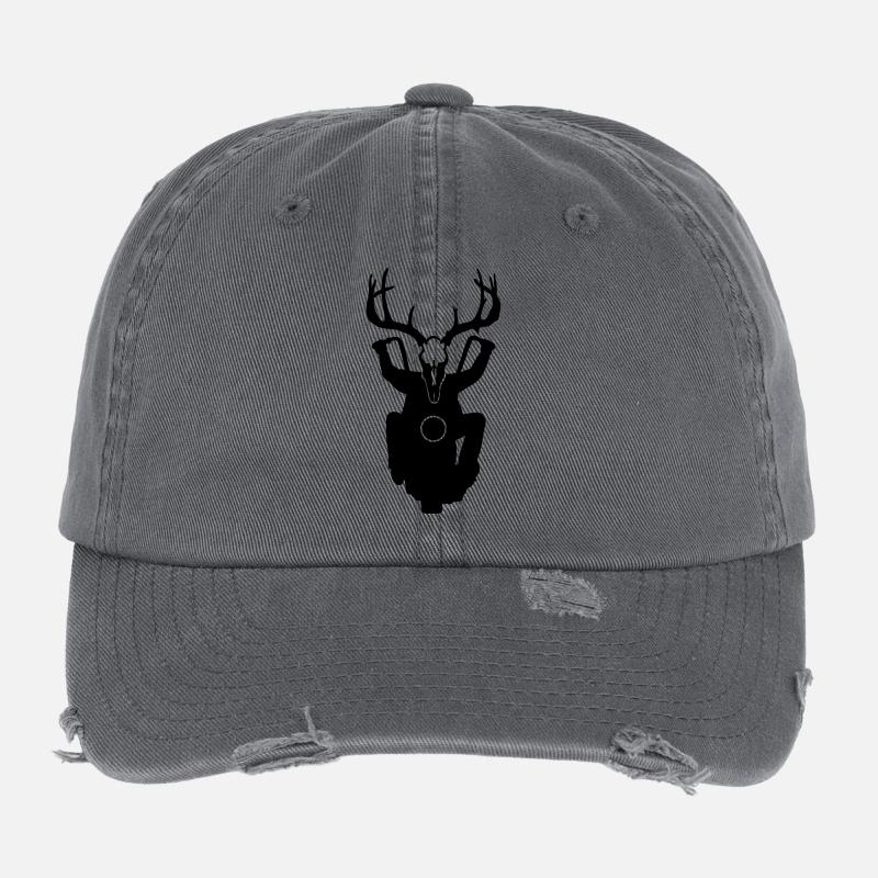 motarde Casquette vintage effet usé Flexfit