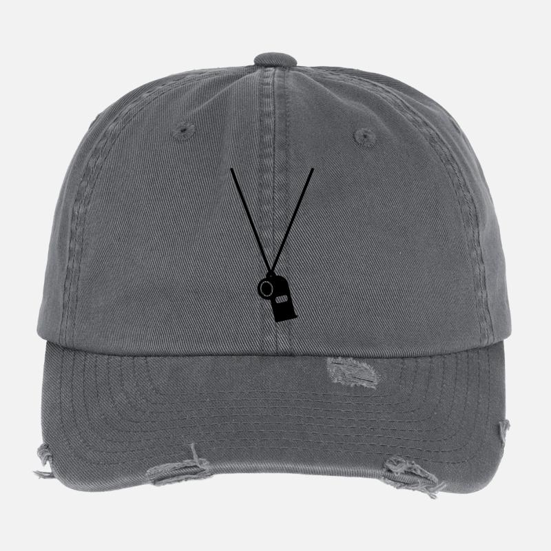 referee Flexfit Vintage Destroyed Cap