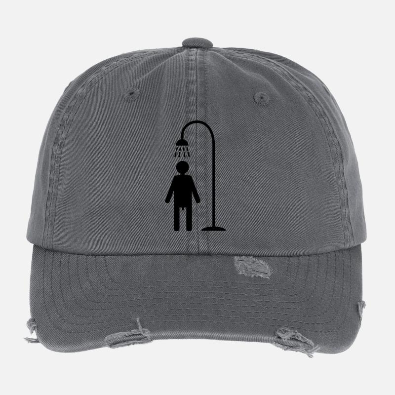 shower Flexfit Vintage Destroyed Cap