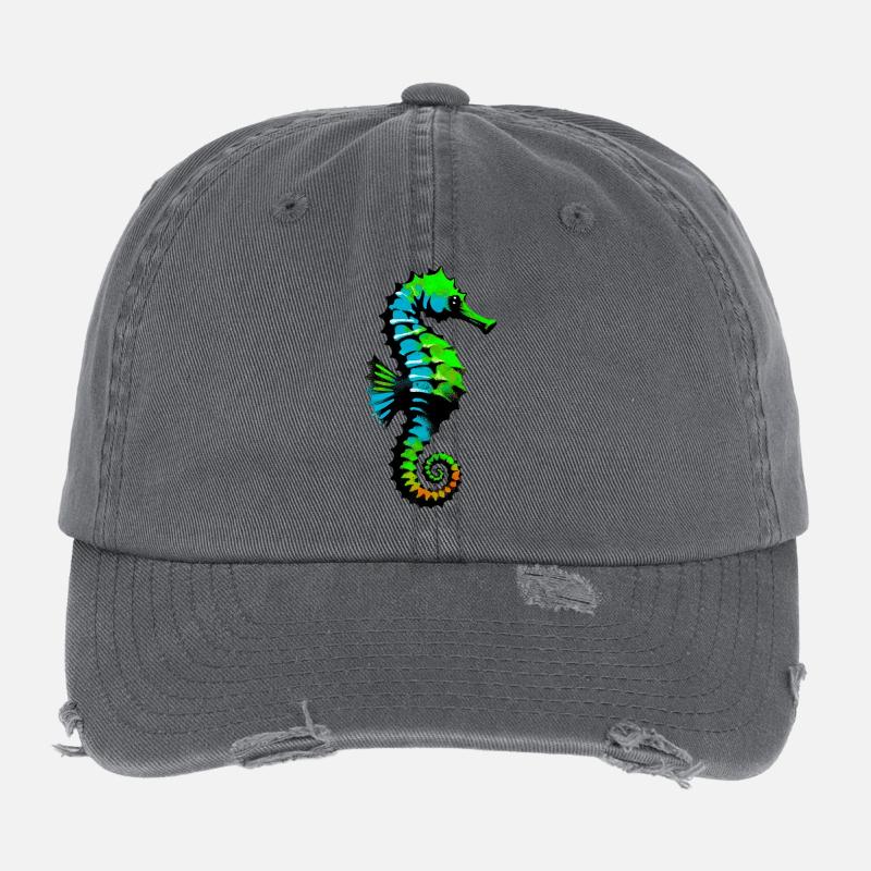 Seepferdchen Flexfit Vintage Destroyed Cap
