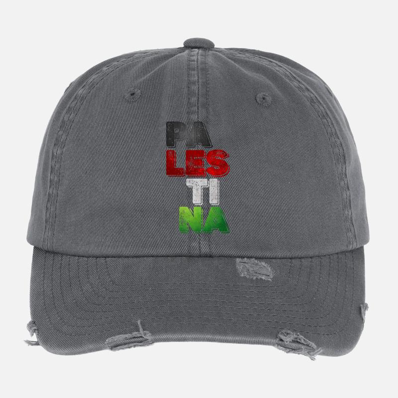 Palestina Flexfit Vintage Destroyed Cap