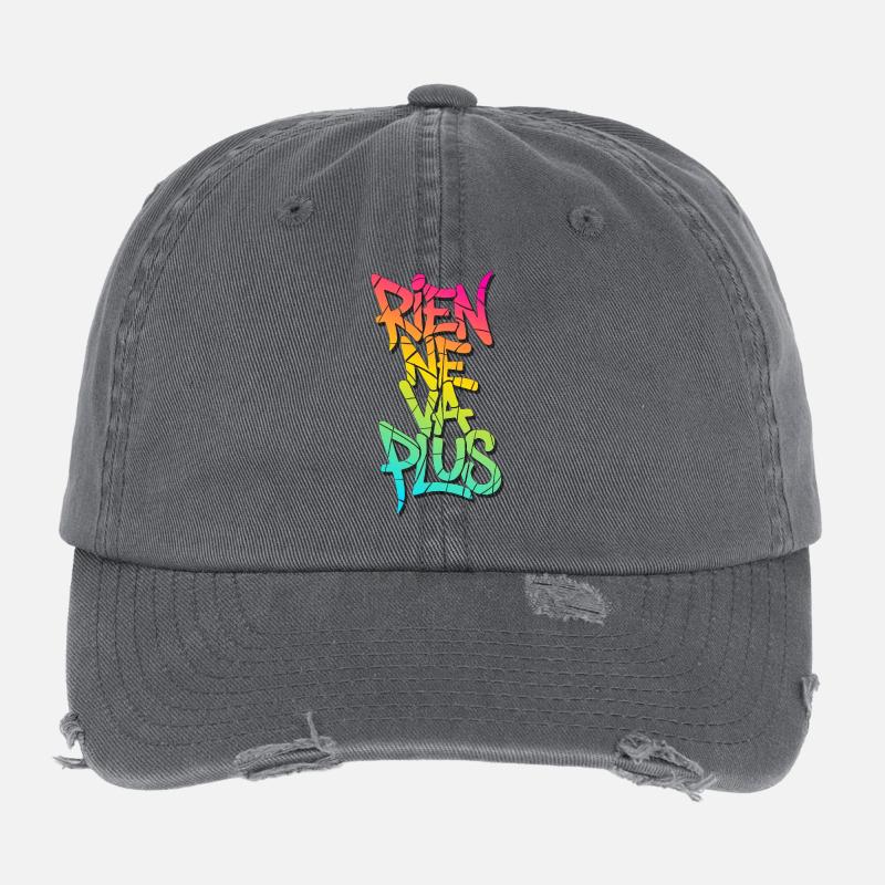 Rien ne va plus Flexfit Vintage Destroyed Cap