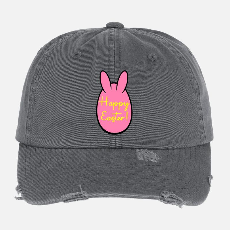 Frohes Osterhase Flexfit Vintage Destroyed Cap