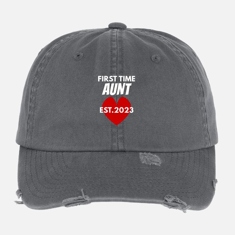 Becoming an aunt in 2023 Flexfit Vintage Destroyed Cap