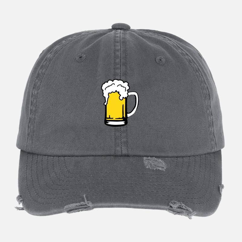 Beer Casquette vintage effet usé Flexfit