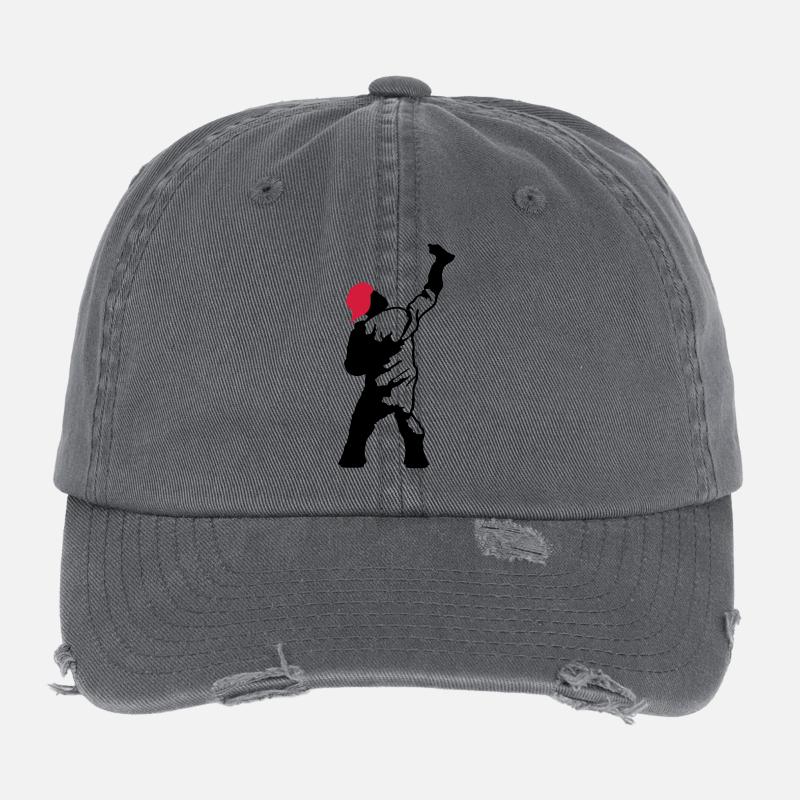 graffiti sprayer Flexfit Vintage Destroyed Cap