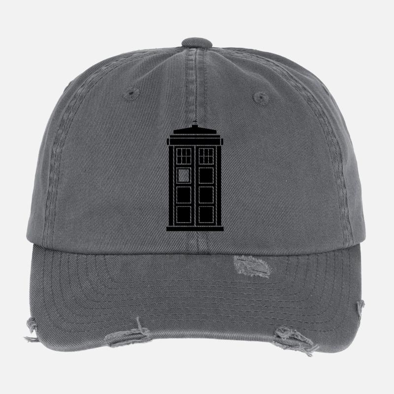 Tardis Flexfit Vintage Destroyed Cap