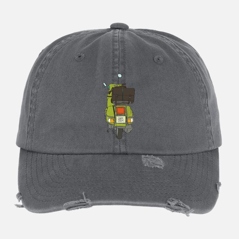 2 wheels Flexfit Vintage Destroyed Cap