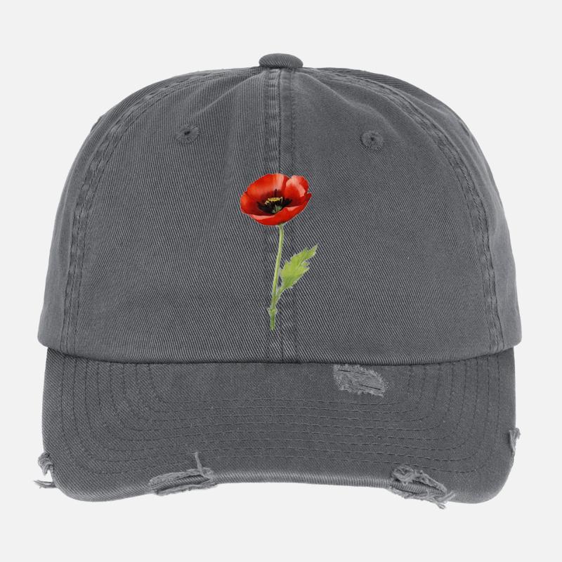 Papaver Flexfit Vintage Destroyed Cap