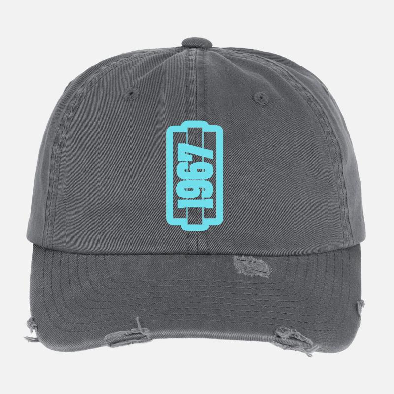 Year 1967 Flexfit Vintage Destroyed Cap