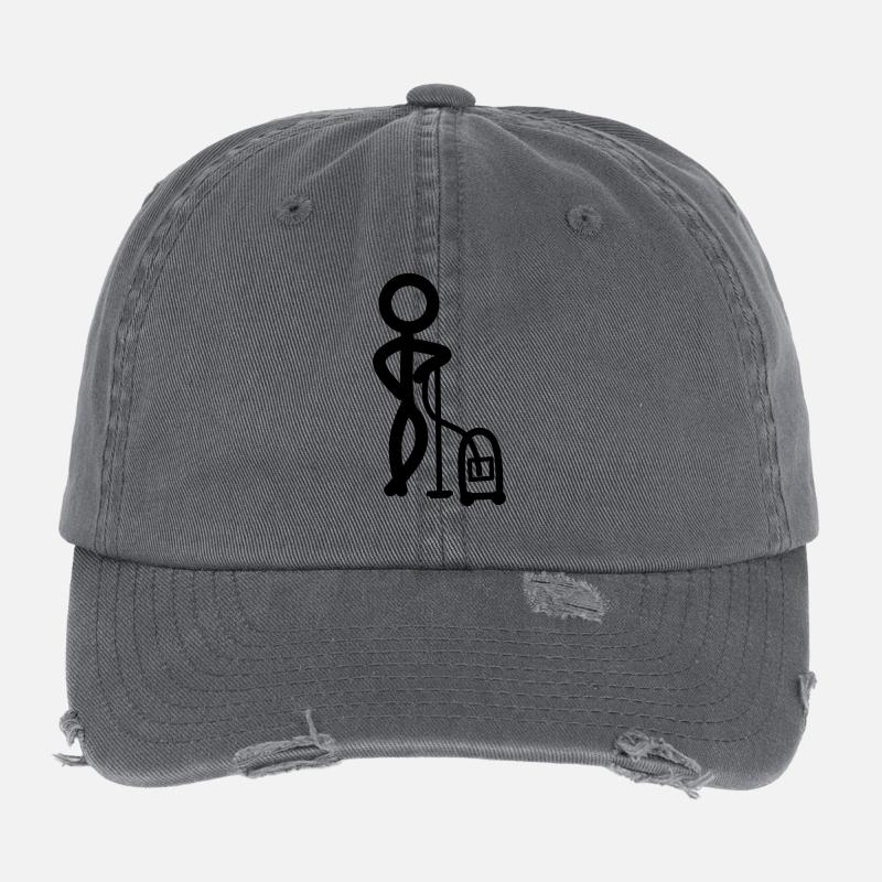 Stickman Clean Flexfit Vintage Destroyed Cap