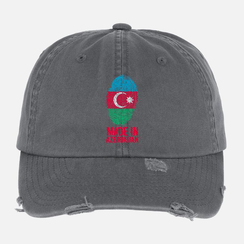 Made In Azerbaïdjan / Azerbaïdjan / Azərbaycan Casquette vintage effet usé Flexfit