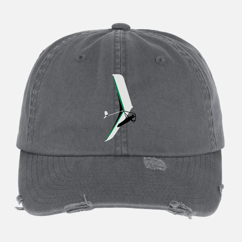 Hängegleiter / Hangglider / Drachen Atos Flexfit Vintage Destroyed Cap