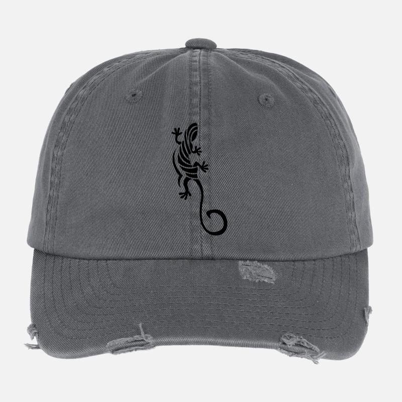 gecko Flexfit Vintage Destroyed Cap
