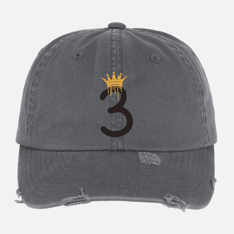3 Flexfit Vintage Destroyed Cap