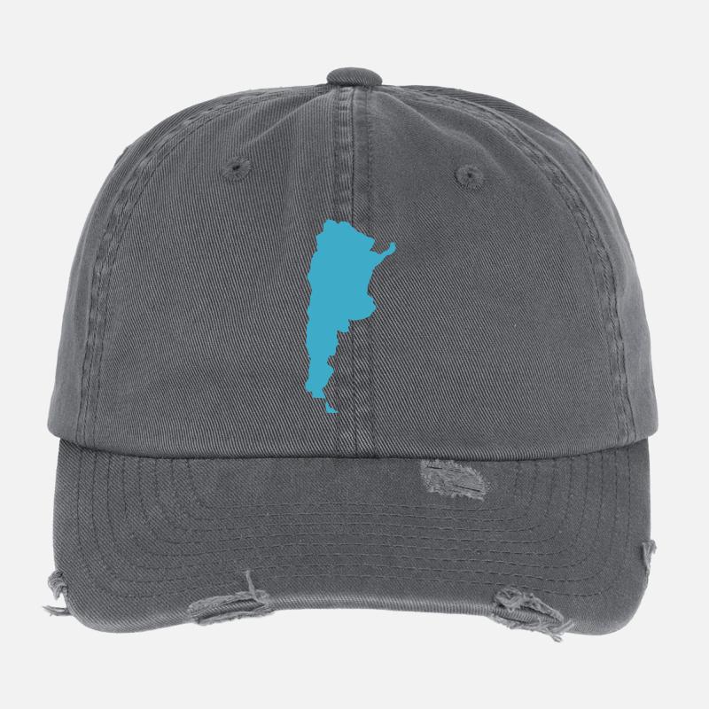 Argentinien Flexfit Vintage Destroyed Cap