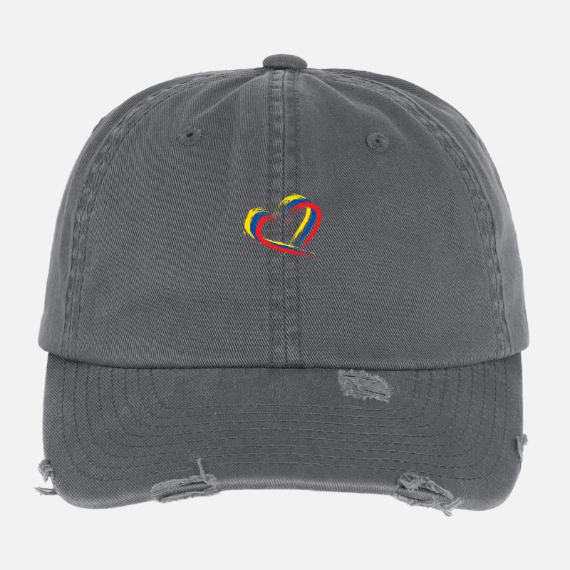 Ecuador Flexfit Vintage Destroyed Cap