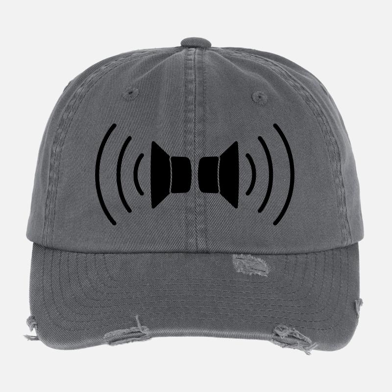 speakers stereo Casquette vintage effet usé Flexfit