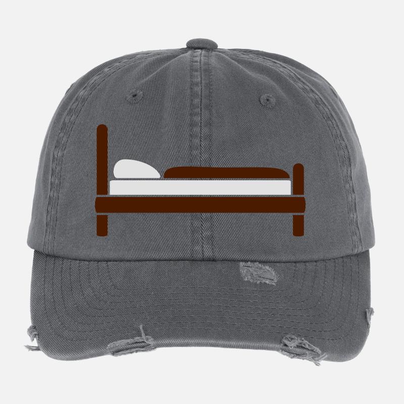 bed Flexfit Vintage Destroyed Cap