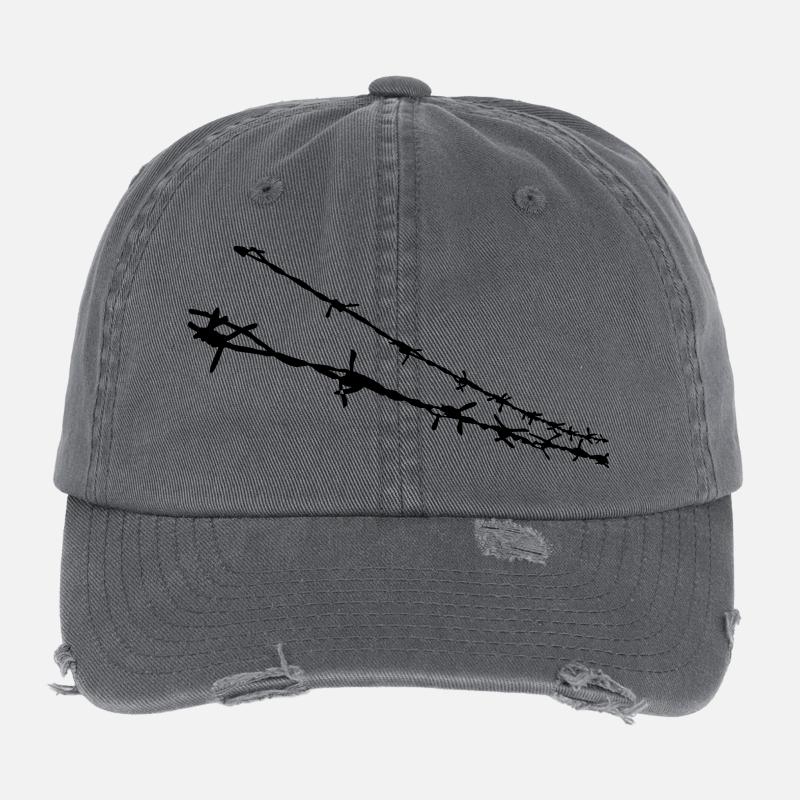 Stacheldraht Flexfit Vintage Destroyed Cap