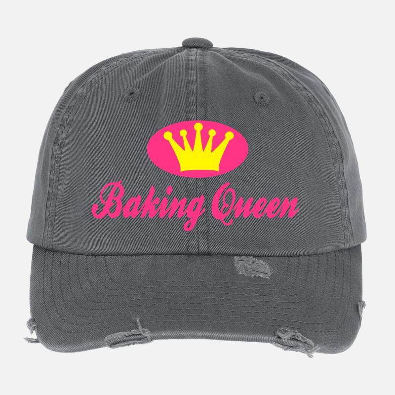 bake Flexfit Vintage Destroyed Cap